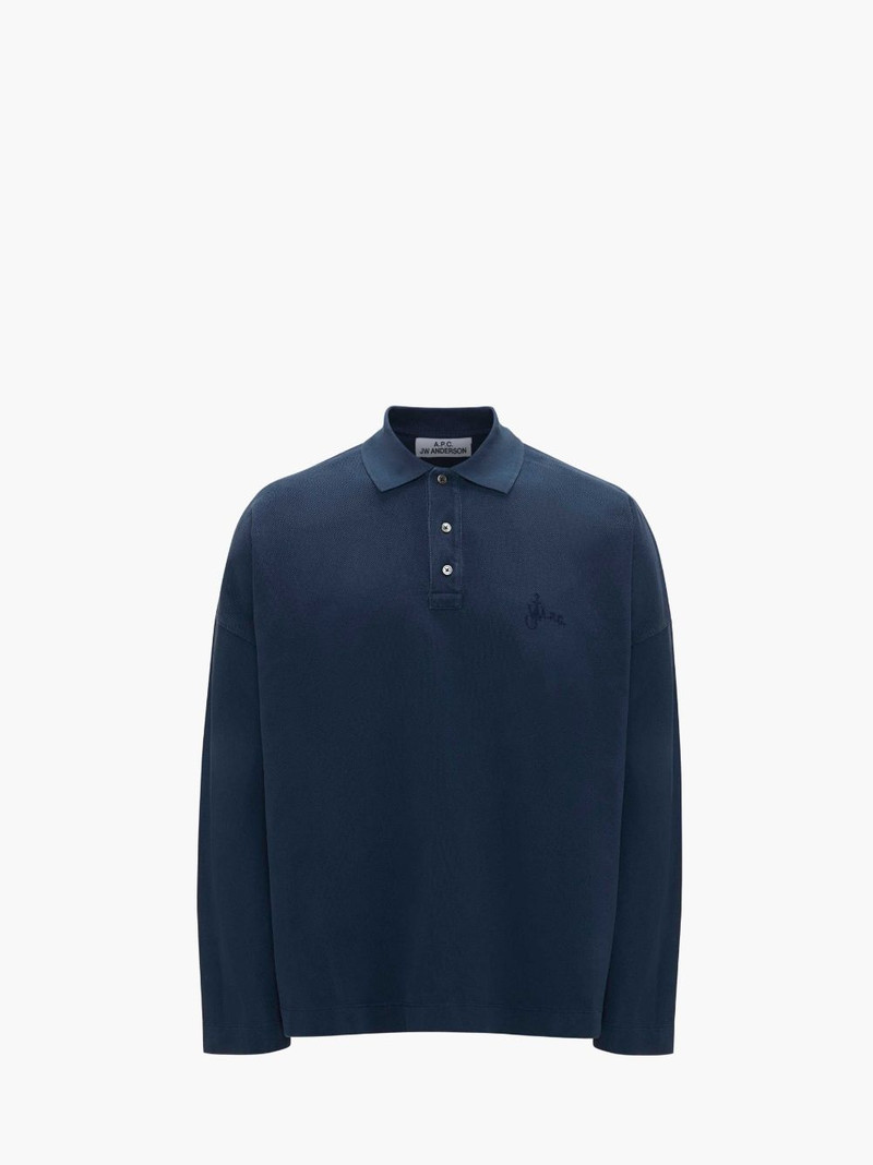 A.P.C. X JW ANDERSON - POLO MURRAY - LONG SLEEVE POLO SHIRT 1