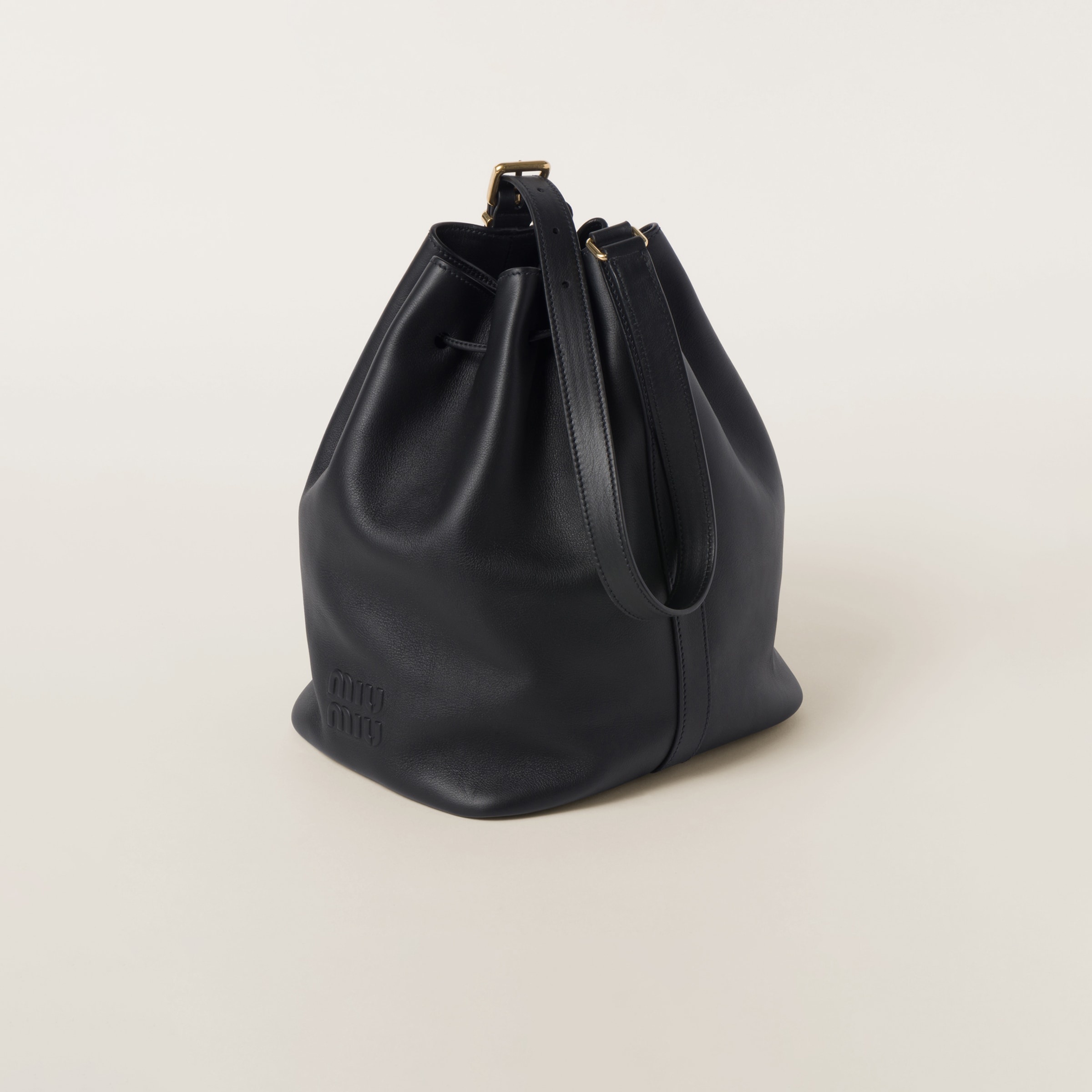 Leather bucket bag - 2