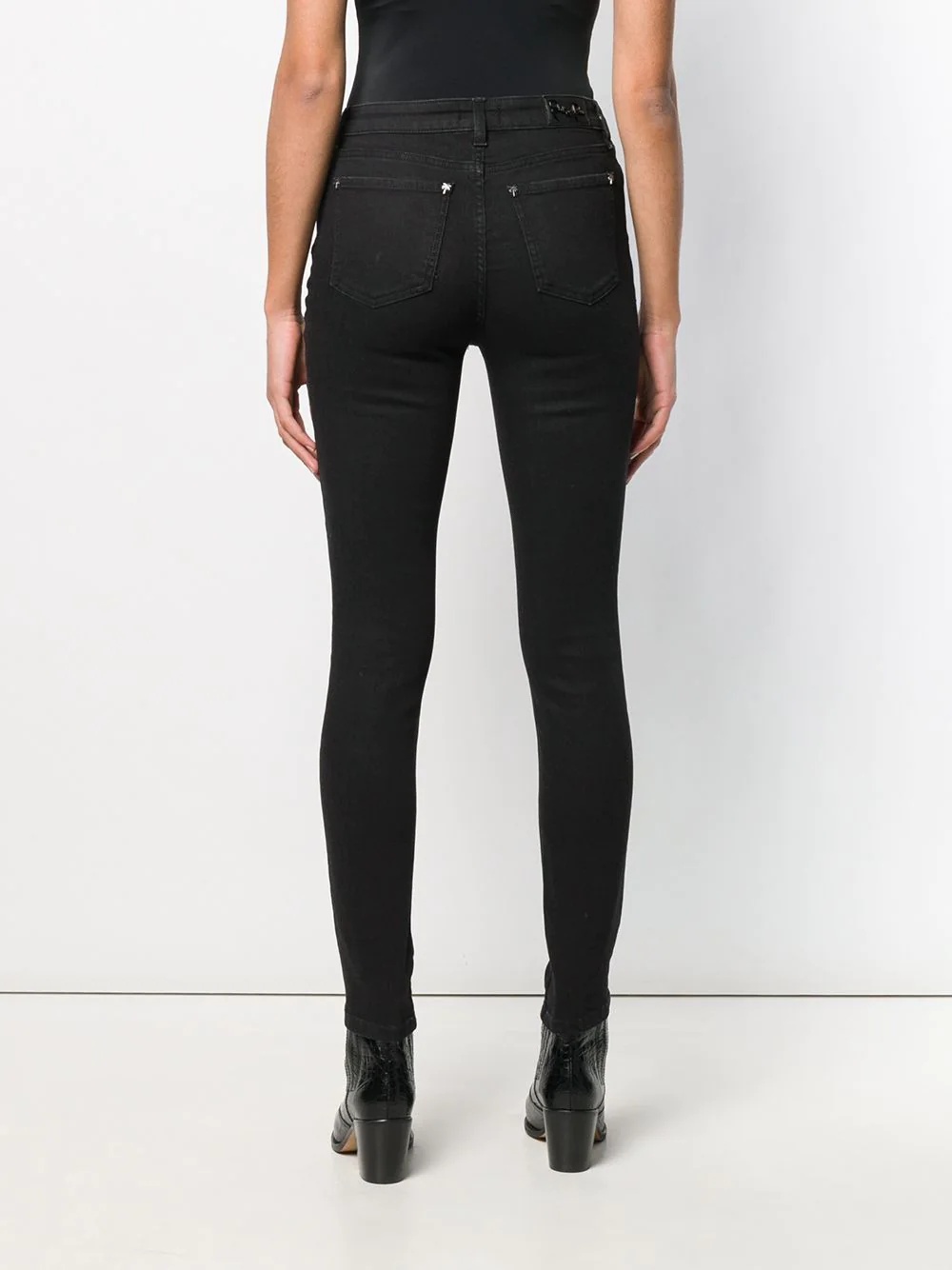 distressed skinny jeans - 4