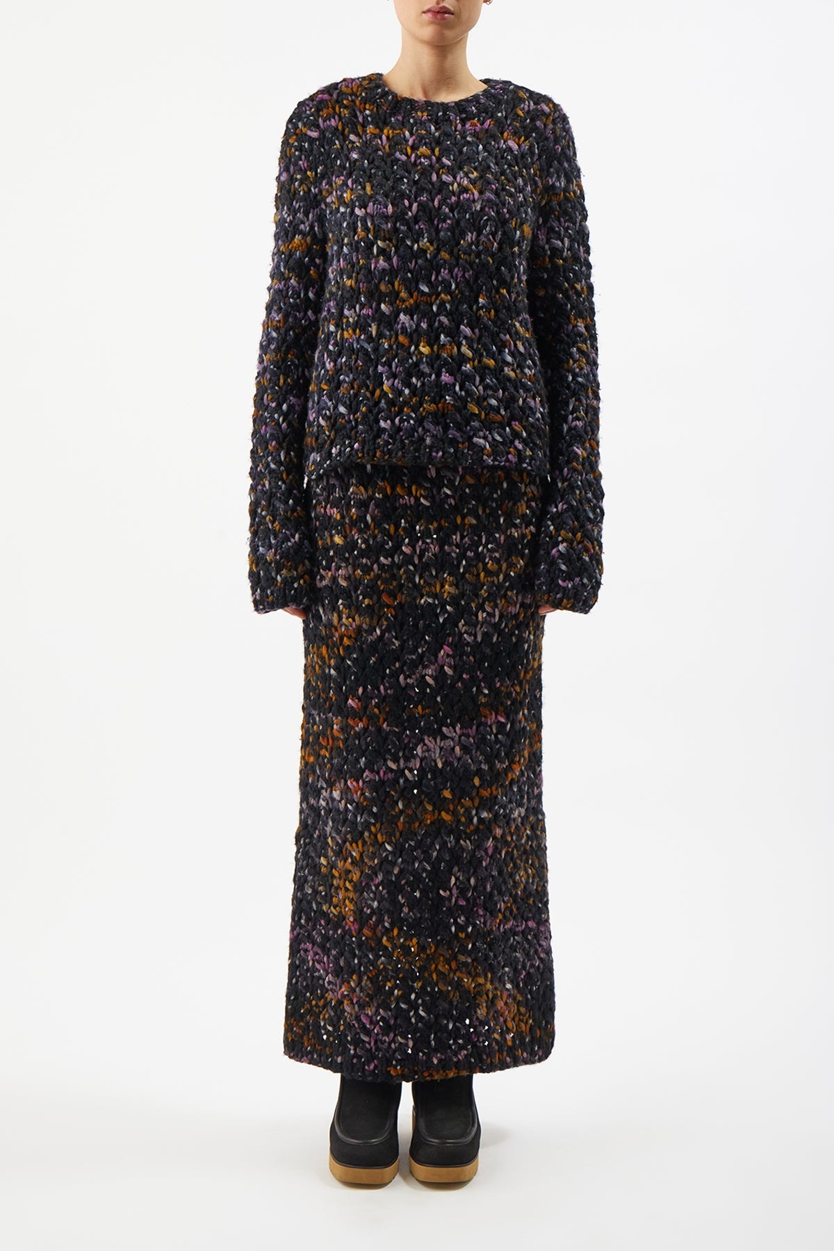 Collin Skirt in Welfat Cashmere - 2