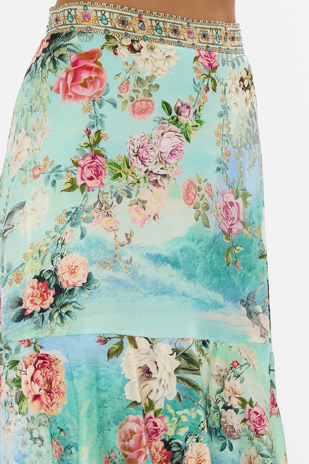 TIERED RUFFLE SKIRT - 6