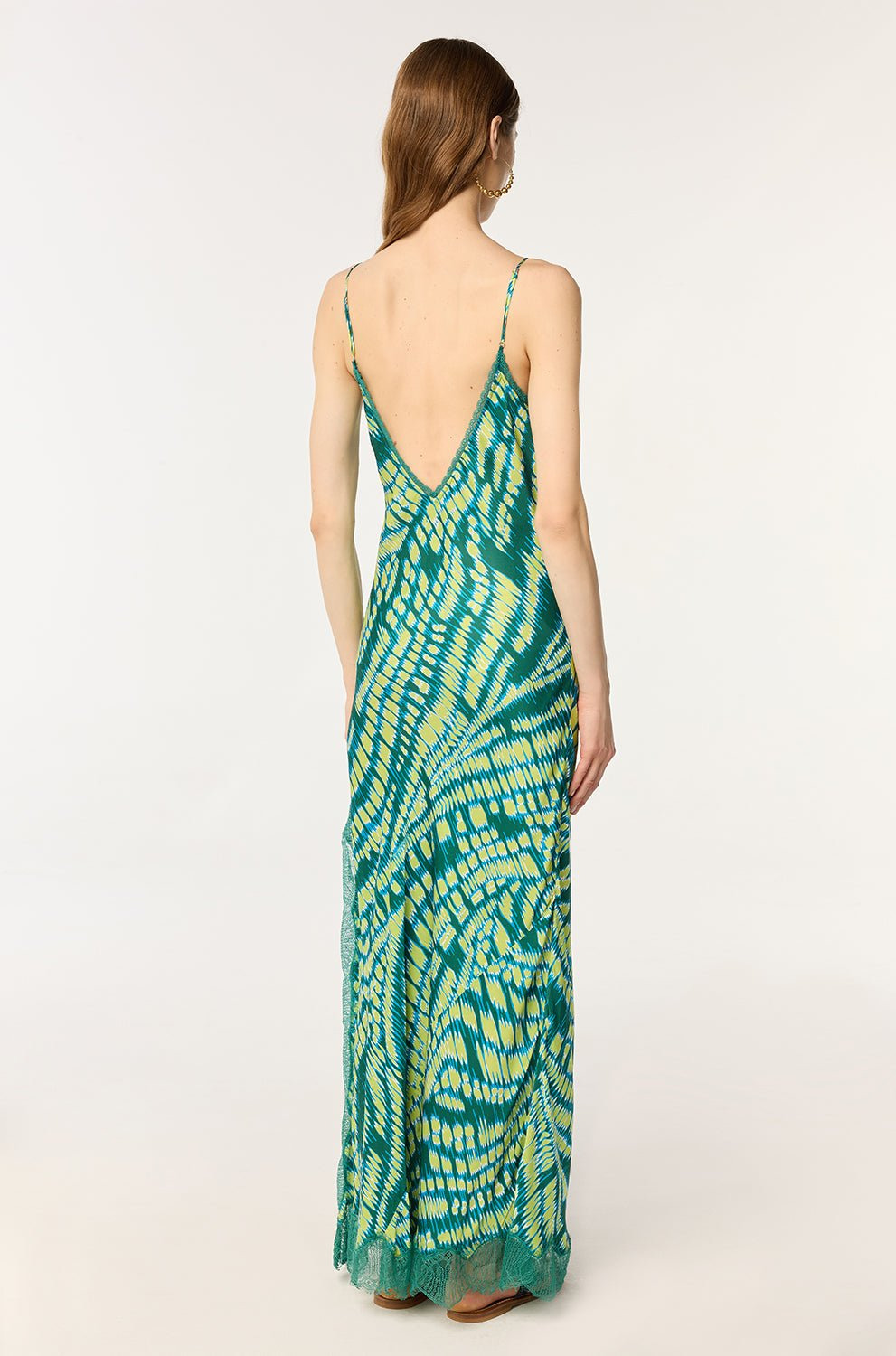 Long Dress Lucia - Green Kalina - 3