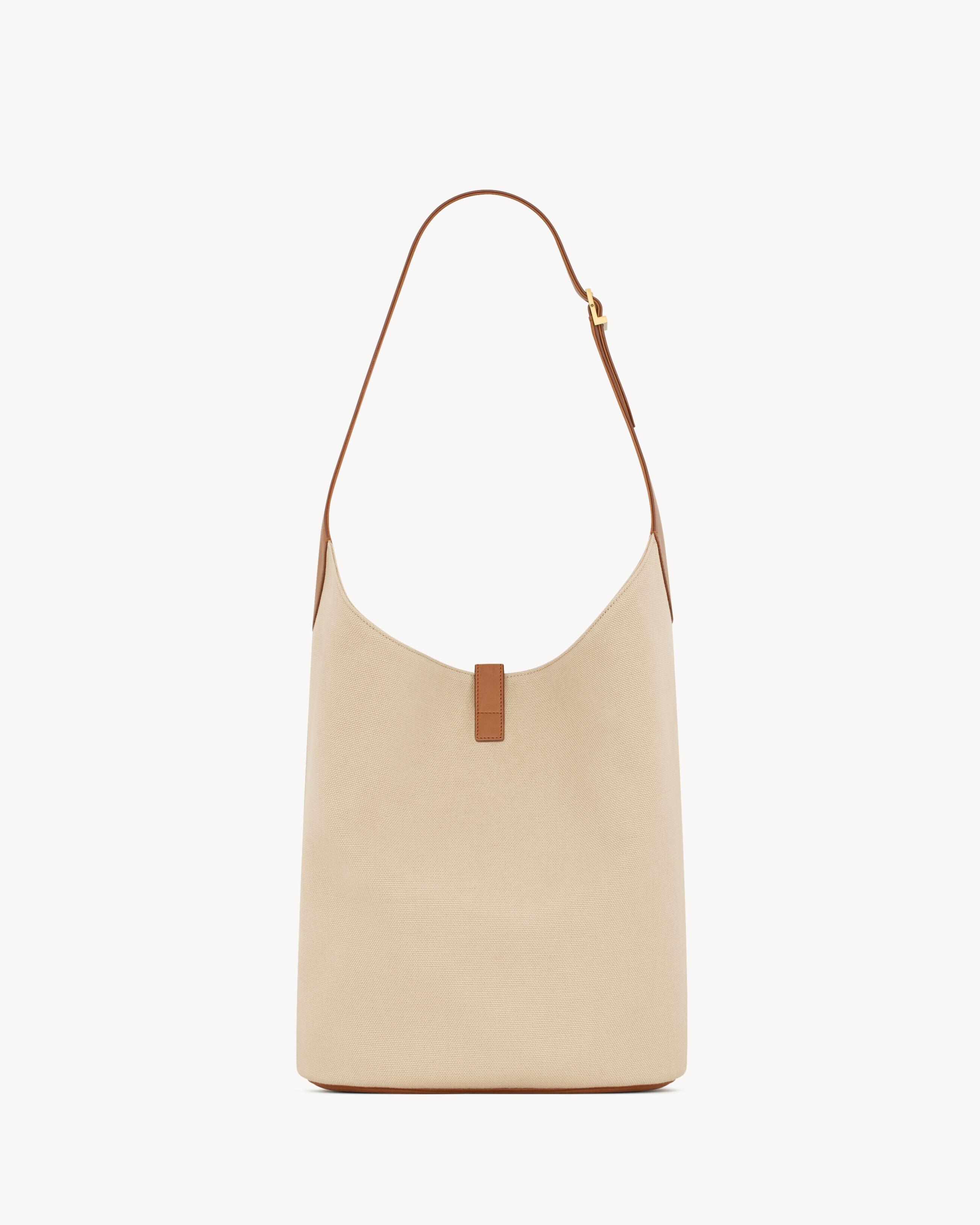 LE 5 À 7 HOBO IN CANVAS AND LEATHER - 3