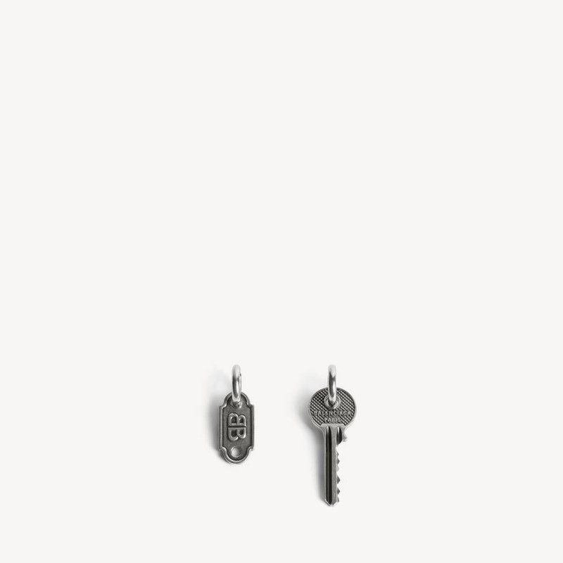 Men's Neverlost Earrings in Antique Silver 1