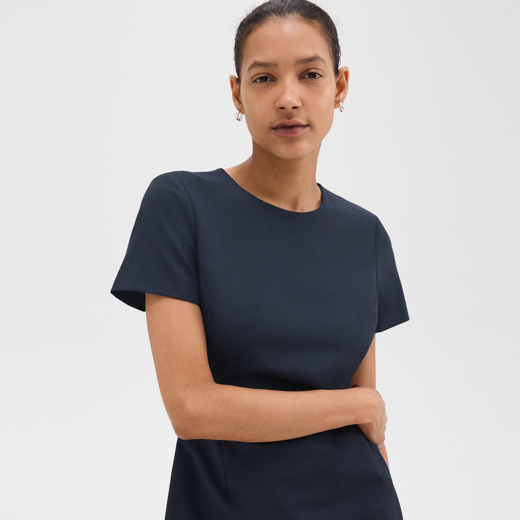 Sheath Dress in Good Wool - 5