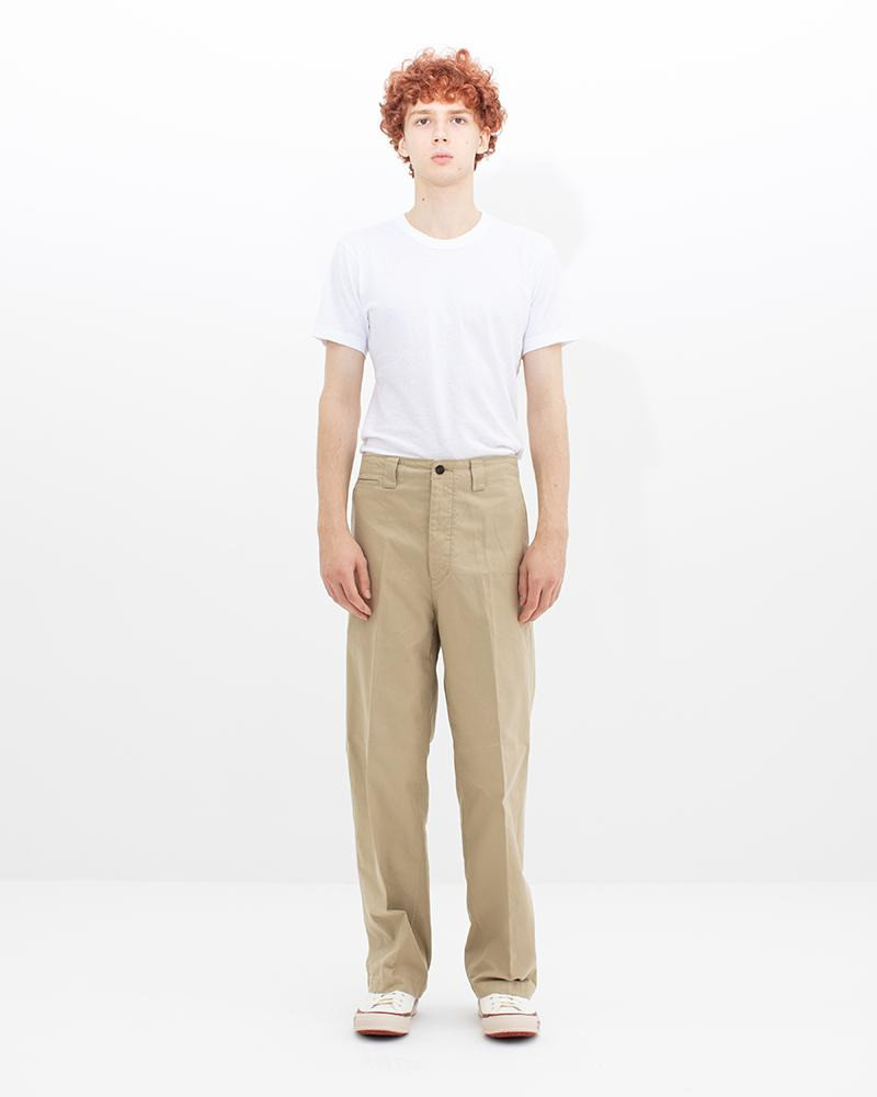visvim WIDE CHINO PANTS BEIGE outlook