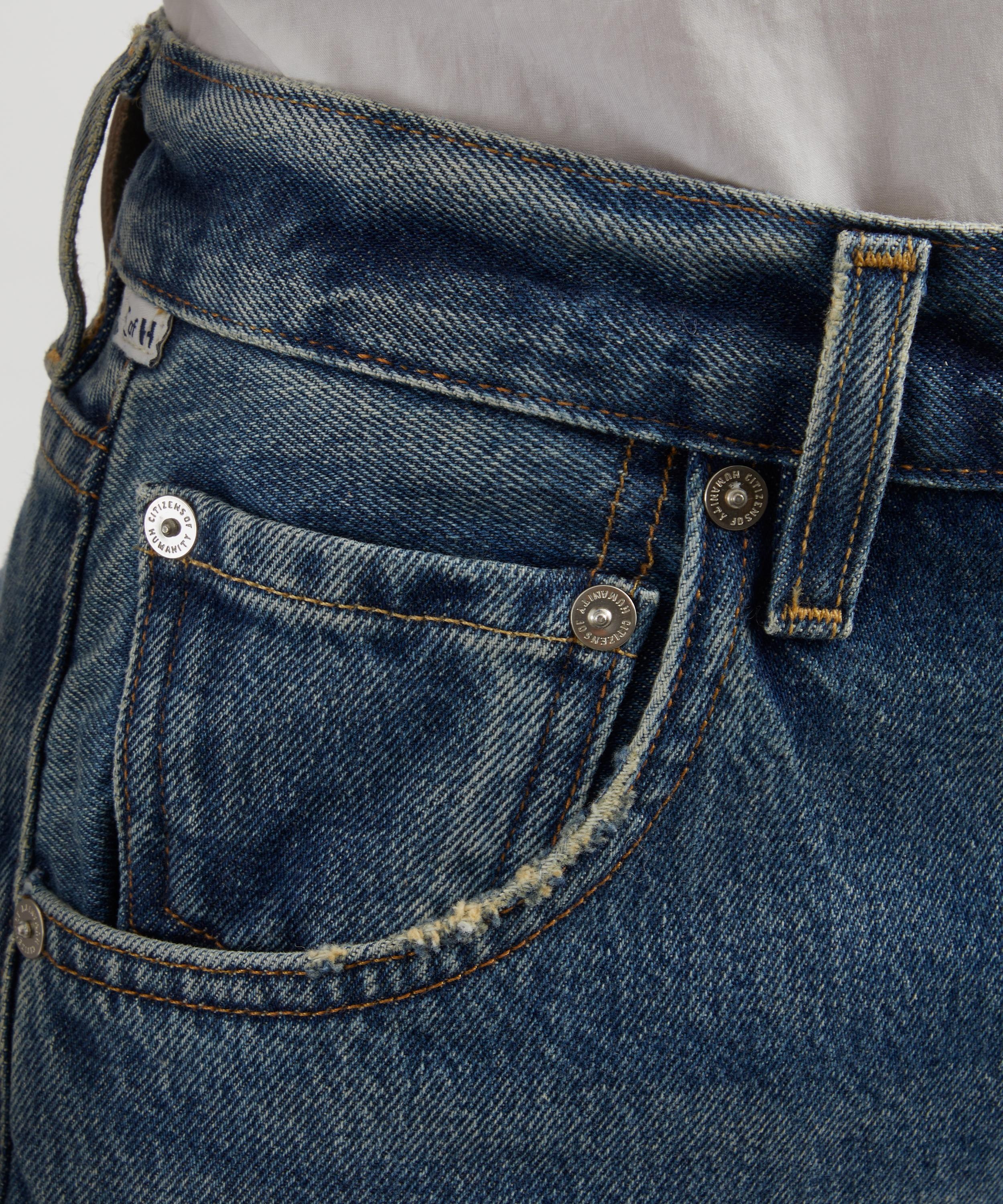 Baretta Relaxed Straight Jeans in Babylonia - 5