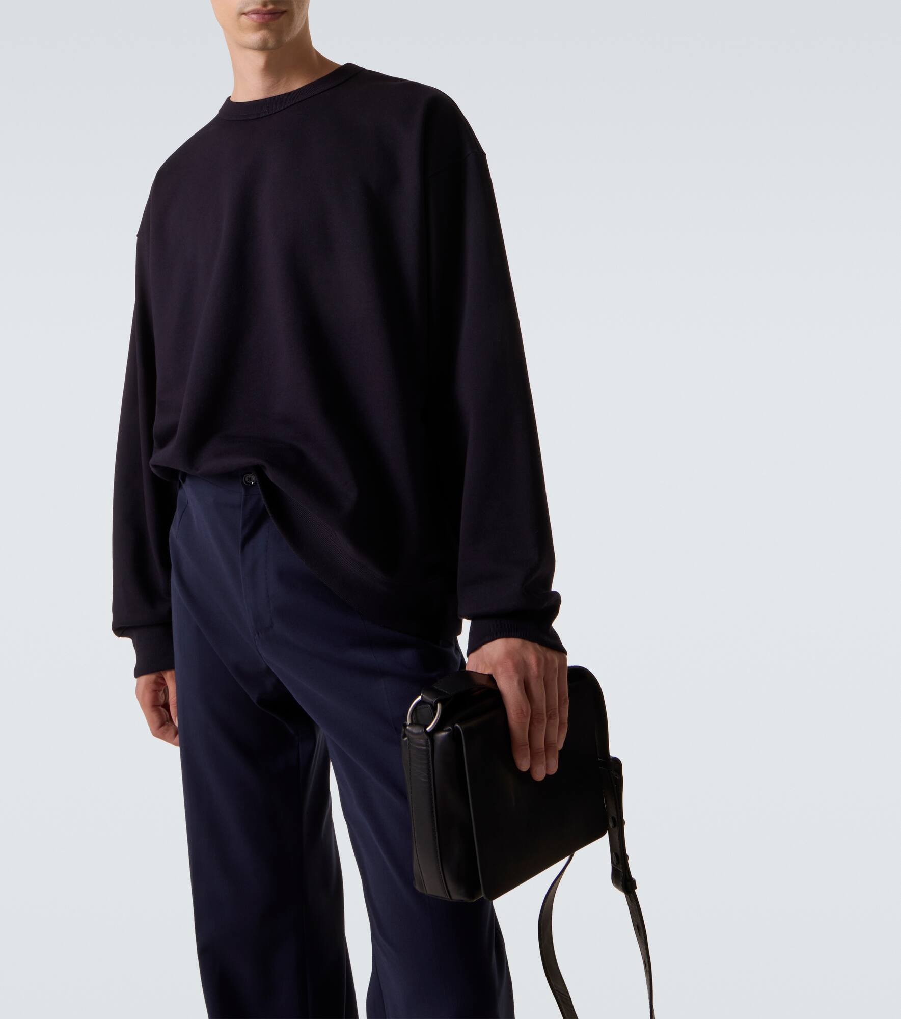 Cotton jersey sweatshirt - 5