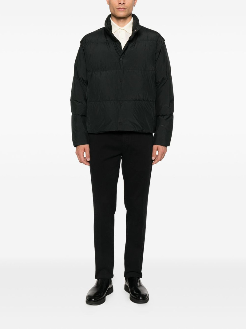 Herno high-neck quilted jacket outlook