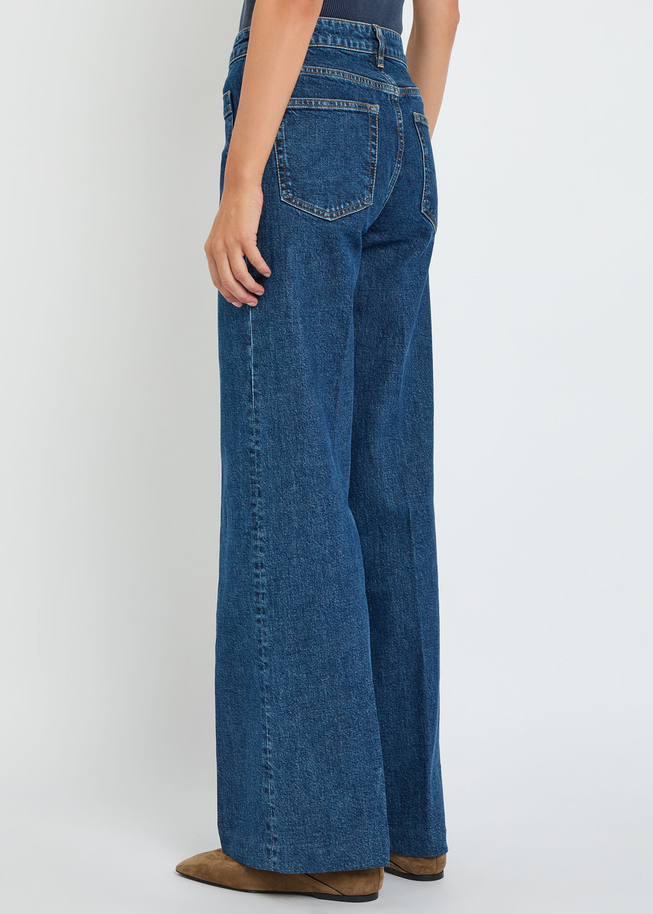 Frame The Refined Wide-leg Jeans - 3