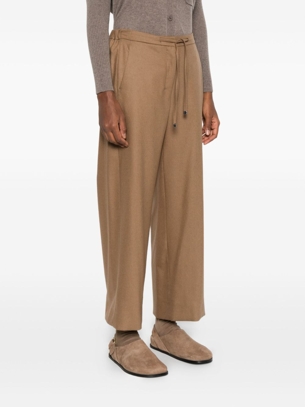 drawstring-waist trousers - 3