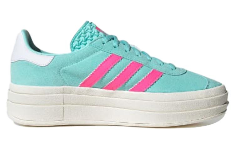 (WMNS) adidas Gazelle Shoes 'Flash Aqua Lucid Pink' ID7026 - 2