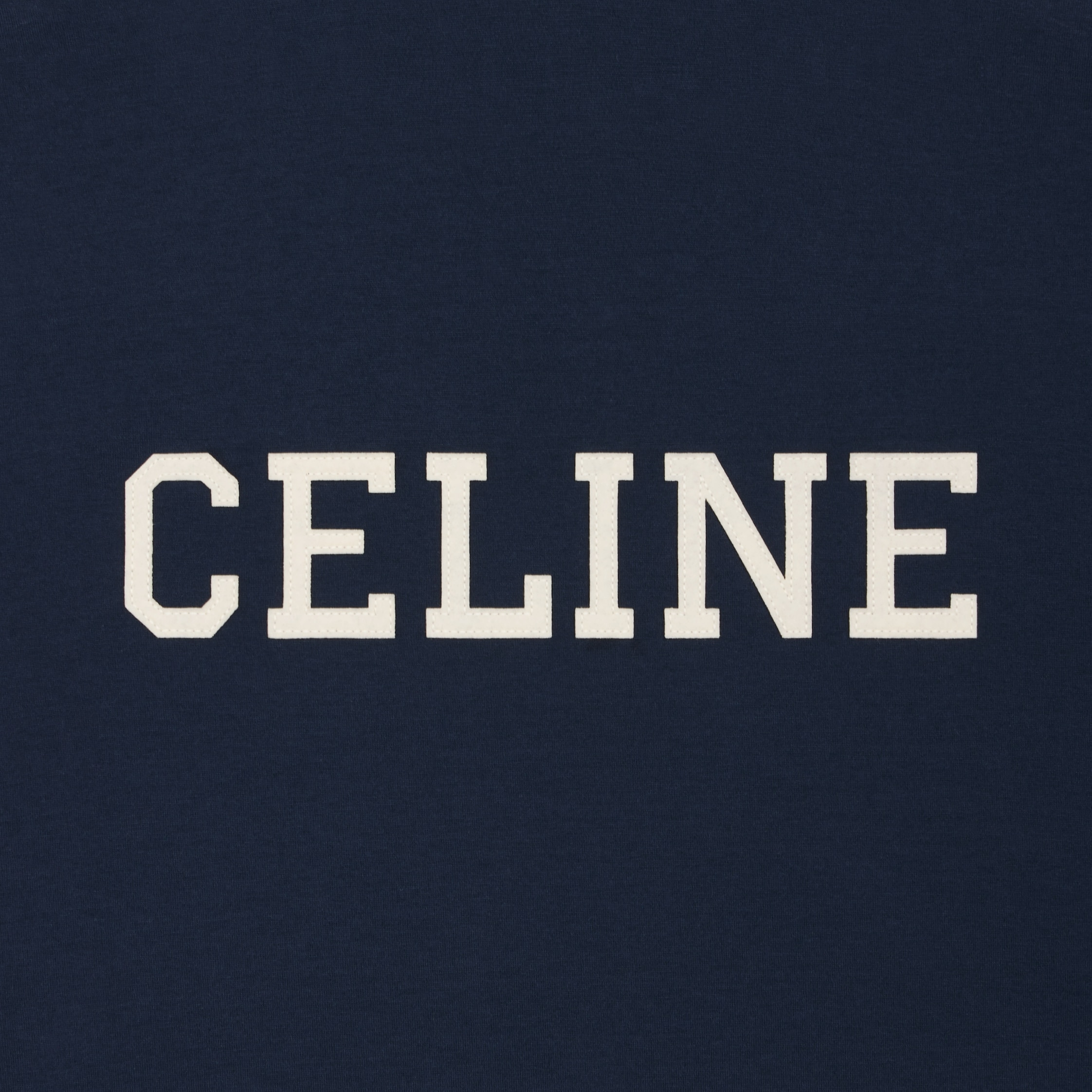 celine regular t-shirt in cotton jersey - 4