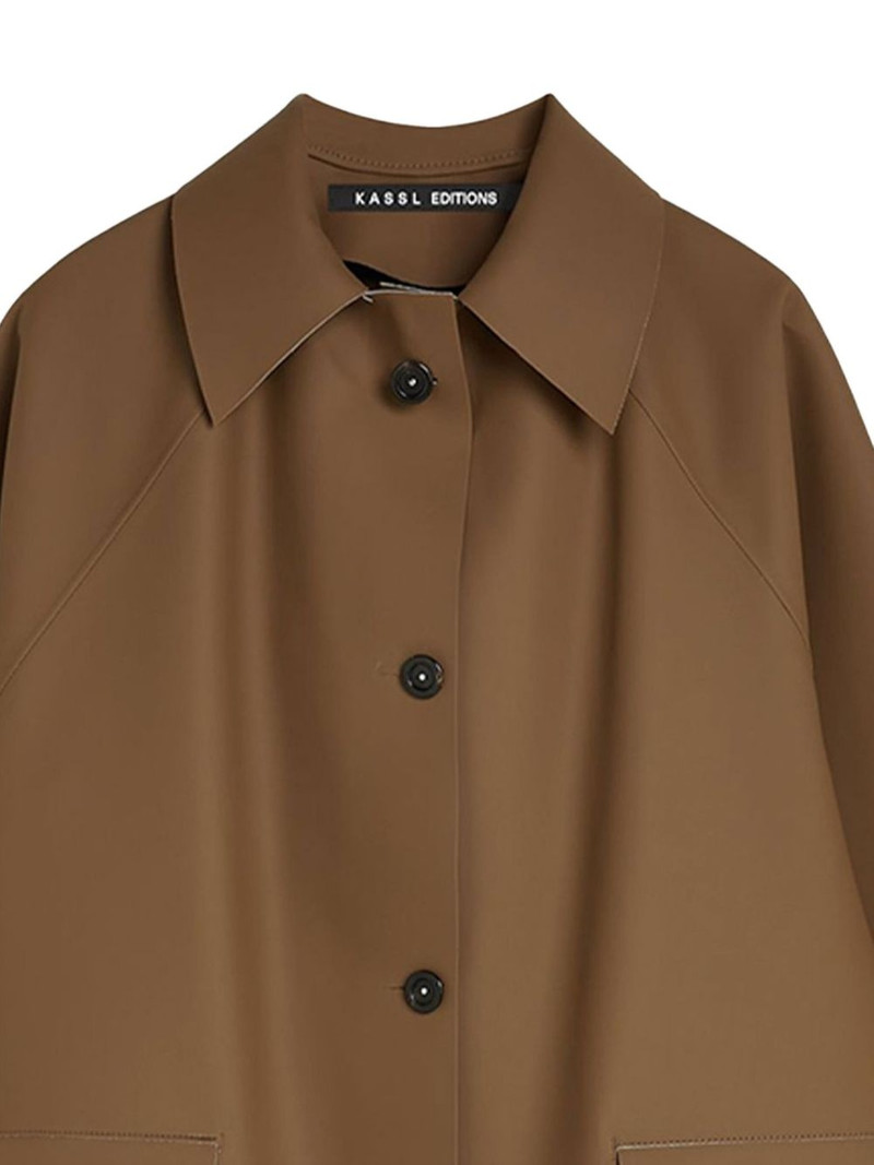 KASSL Editions single-breasted coat outlook