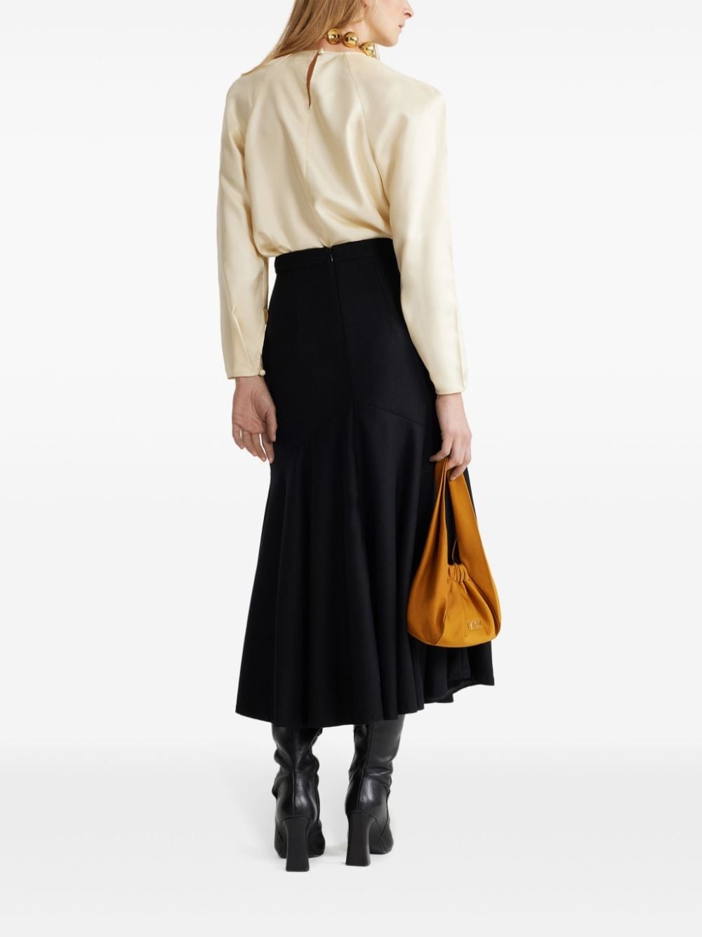 mermaid midi skirt - 3