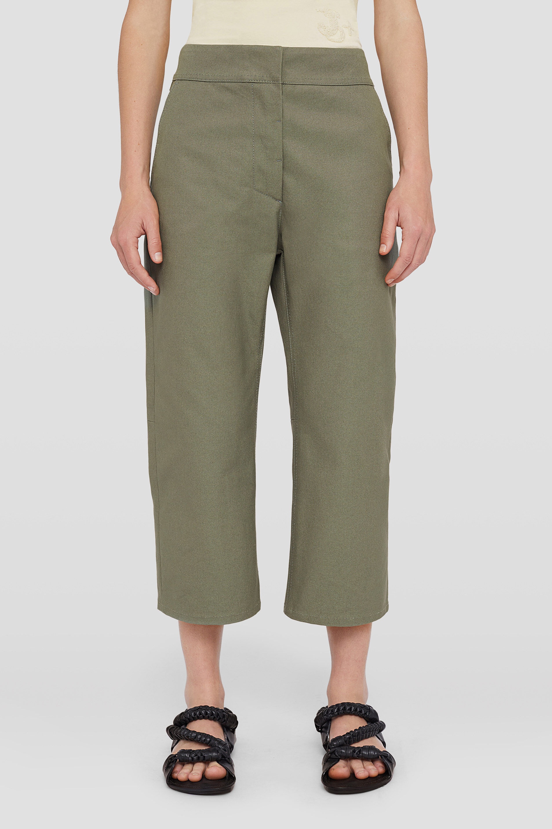 Cropped Trousers - 5