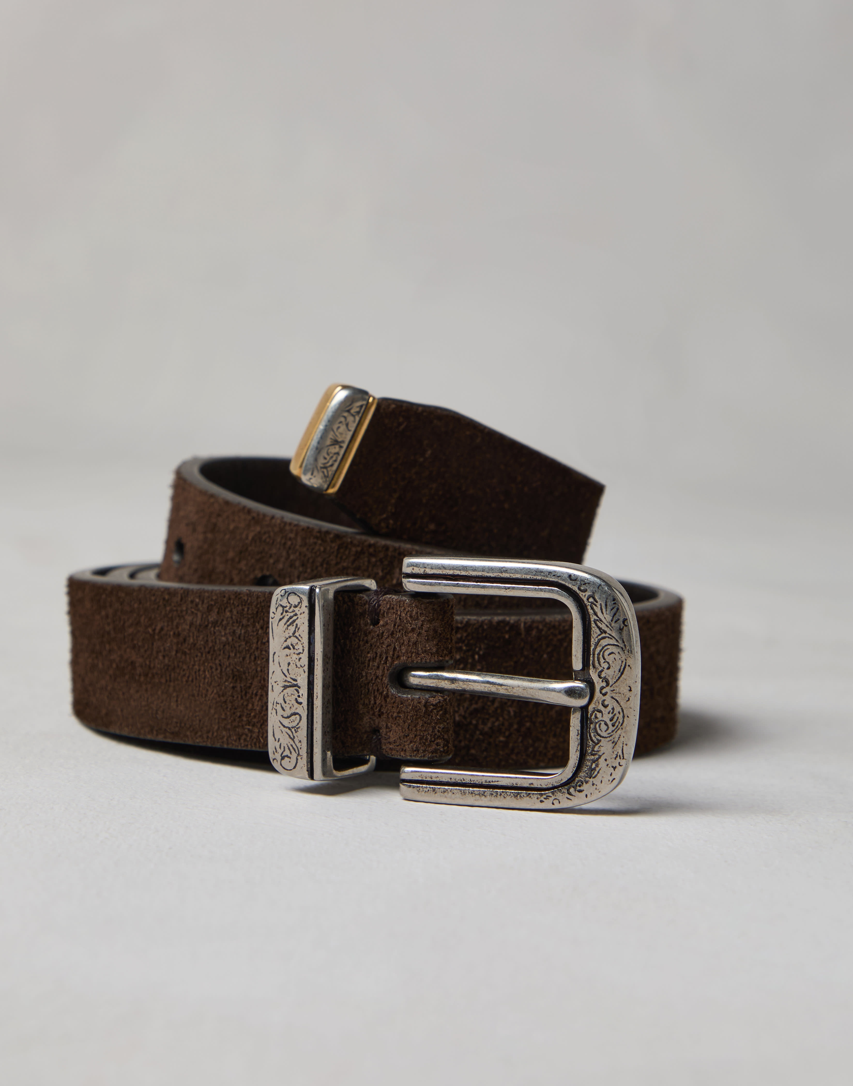 Reversed leather belt - 2