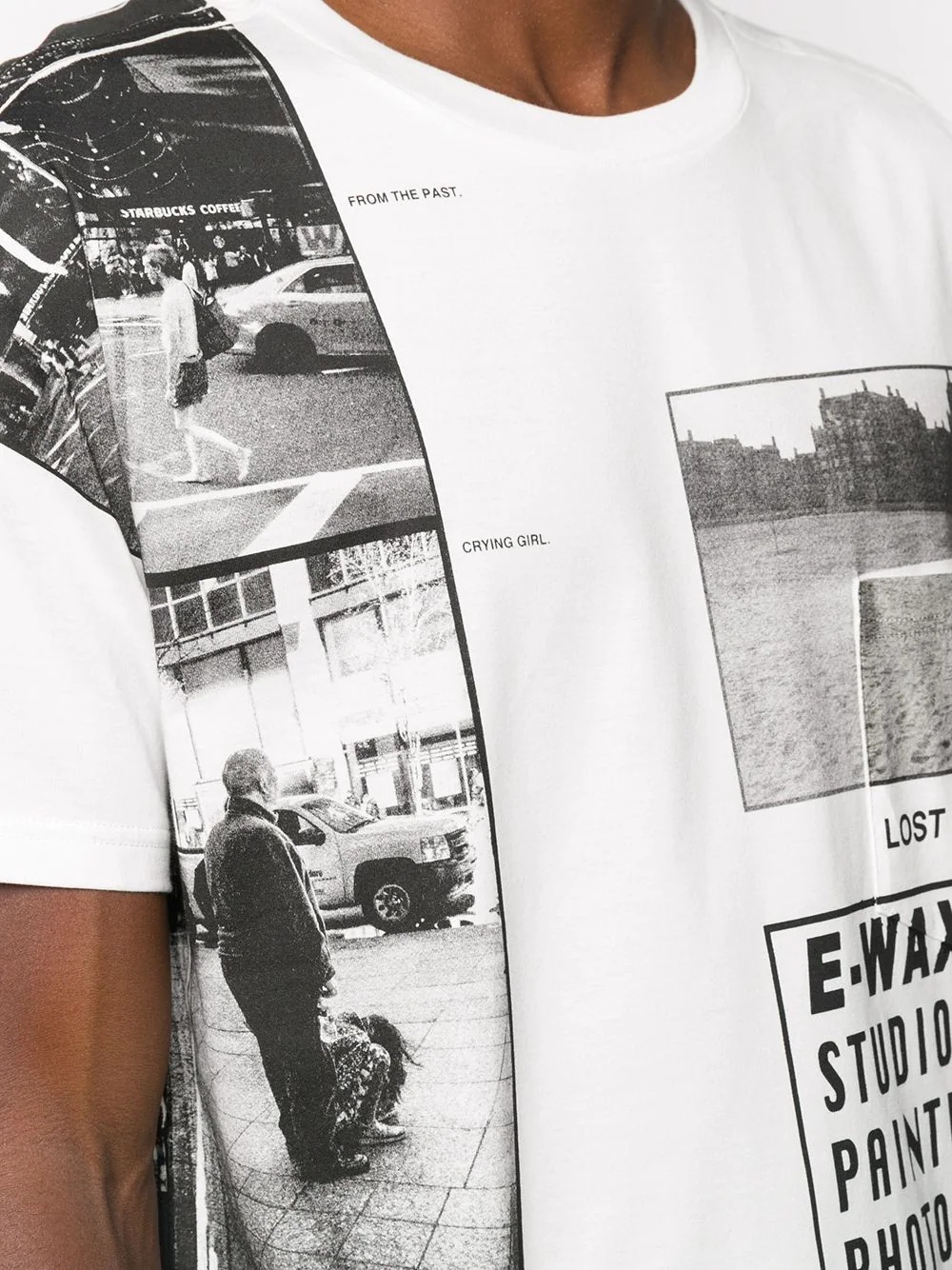 logo print t-shirt - 5