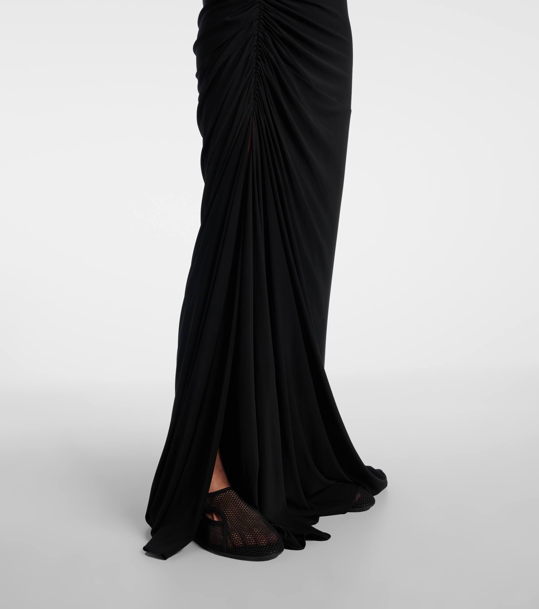 Gathered maxi skirt - 5