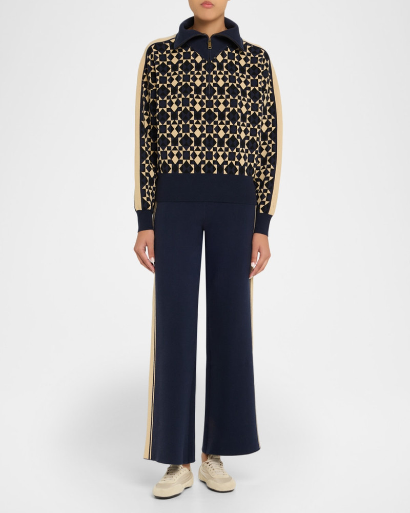 THE UPSIDE Cosmo Kairo Quarter-Zip Sweater outlook