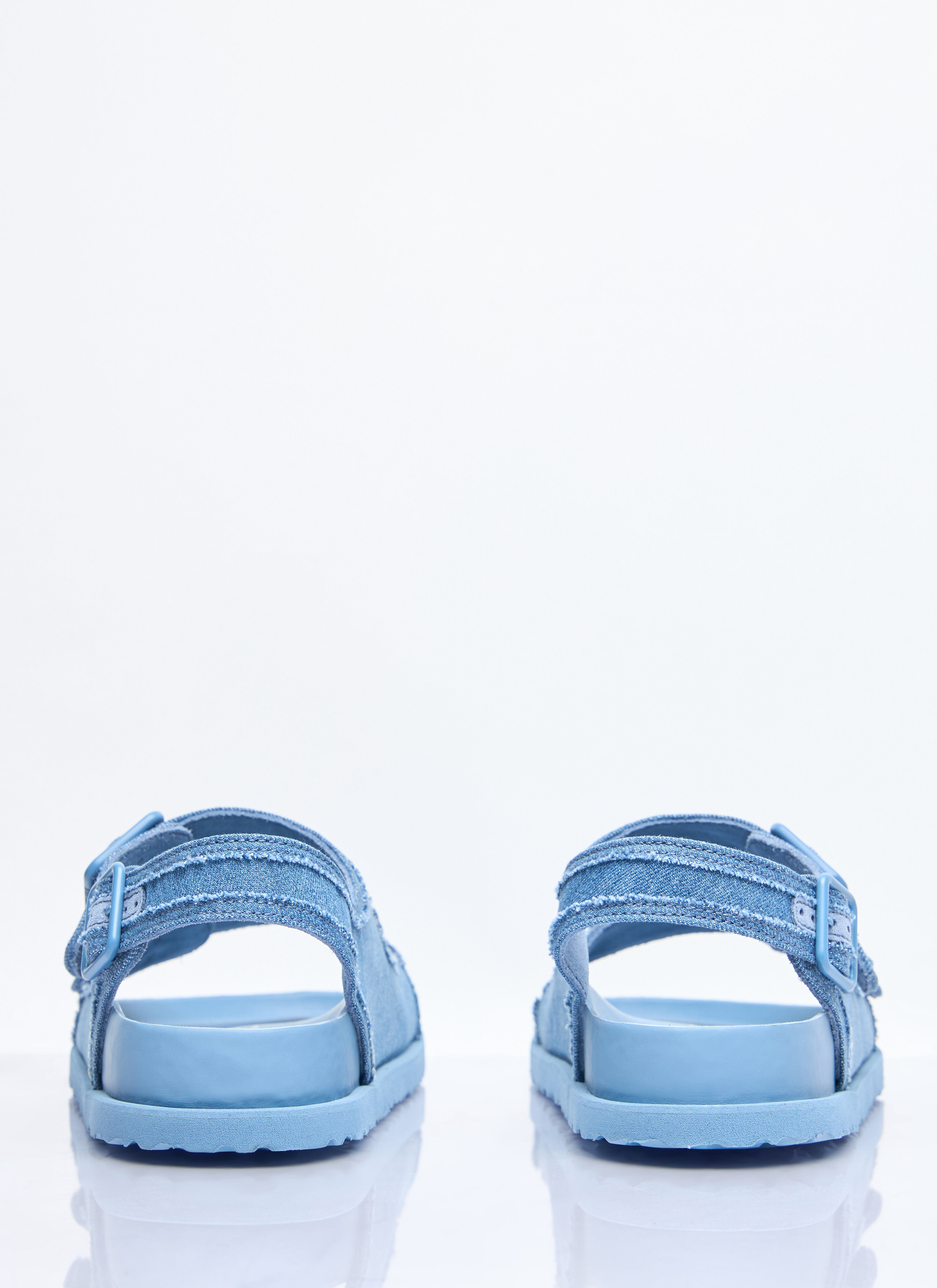 Milano Stone Washed Denim Sandals - 6
