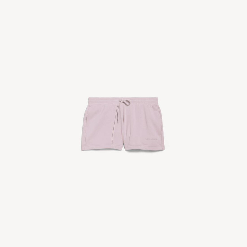 Women's Masking Tape Regular Fit Shorts in Dusty Pink 1