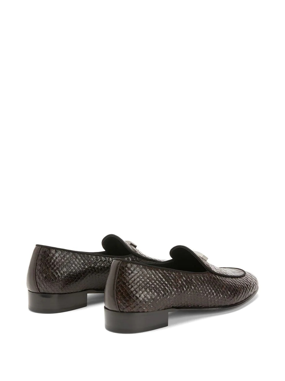 GZ Rudolph snakeskin-effect loafers - 3