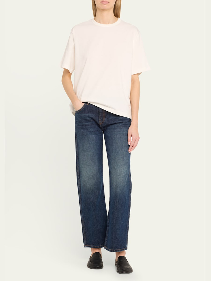 Studio Nicholson Short-Sleeve Jersey T-Shirt outlook