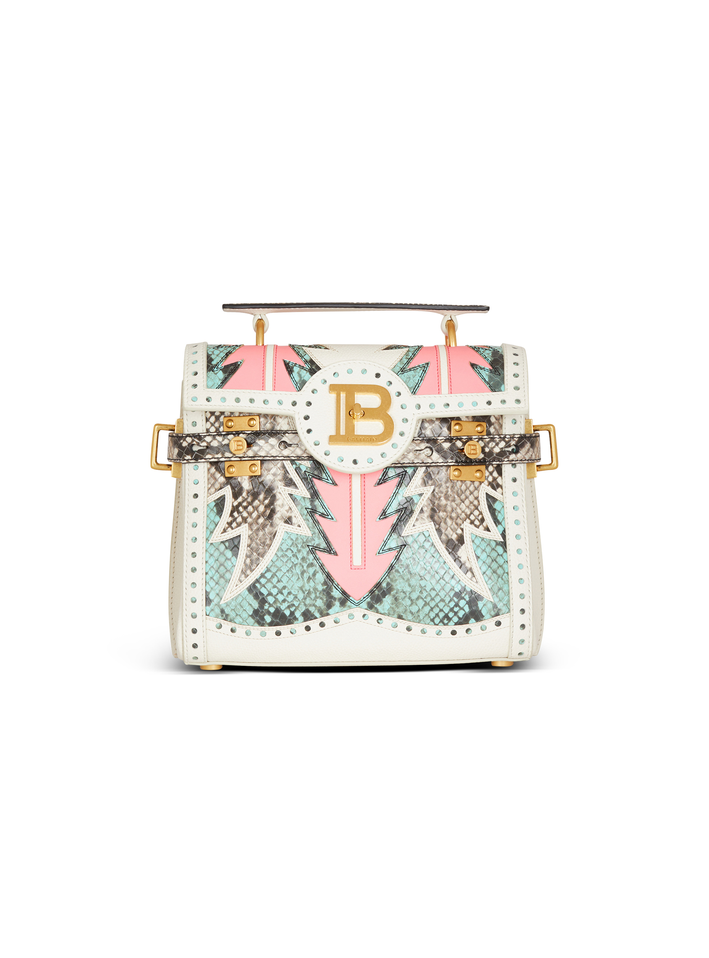 B-Buzz 23 patchwork leather bag - 1
