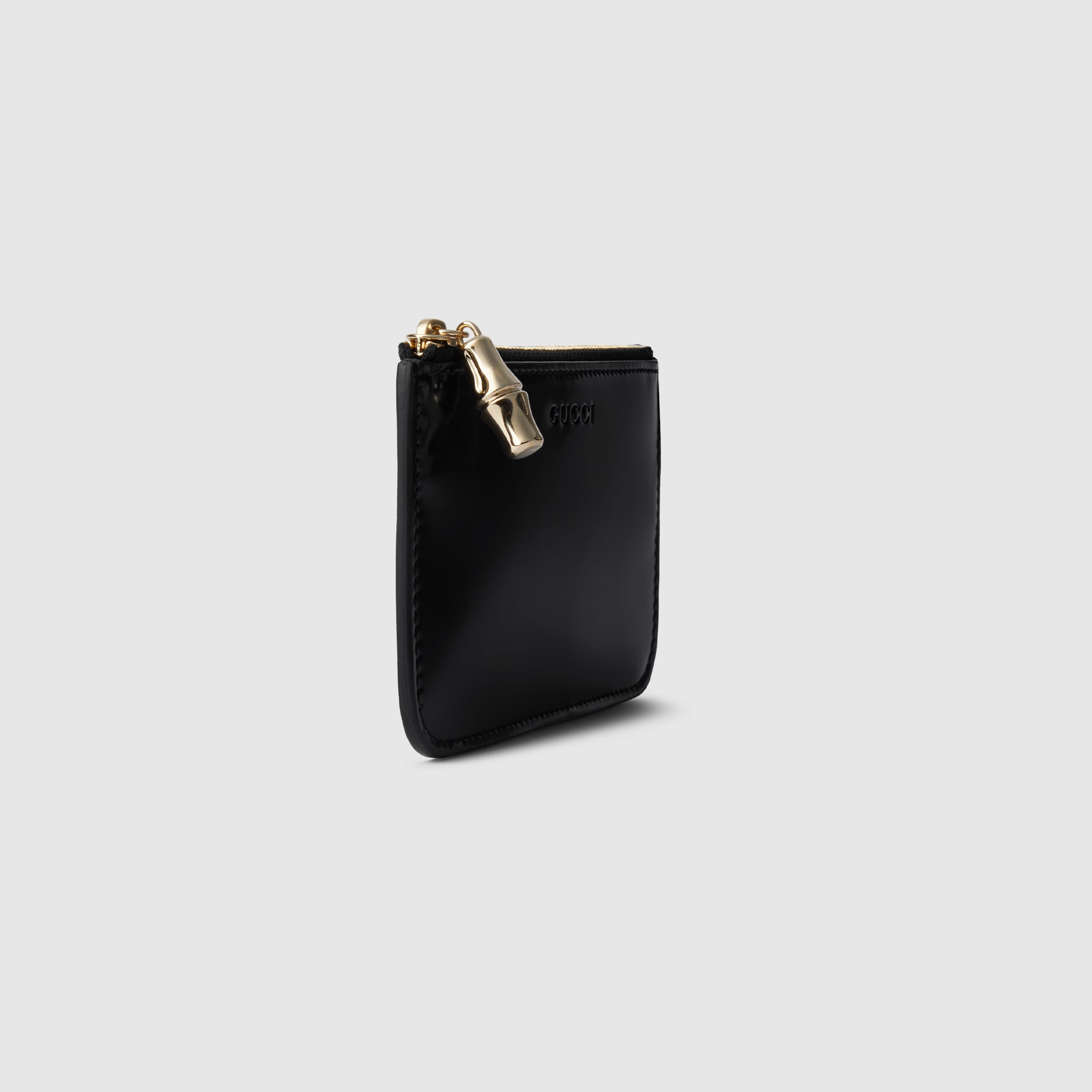 Zip key case with bamboo - 3