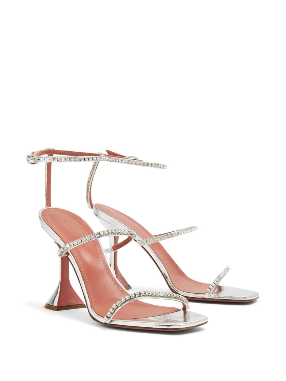 Gilda 95mm crystal-embellished sandals - 2