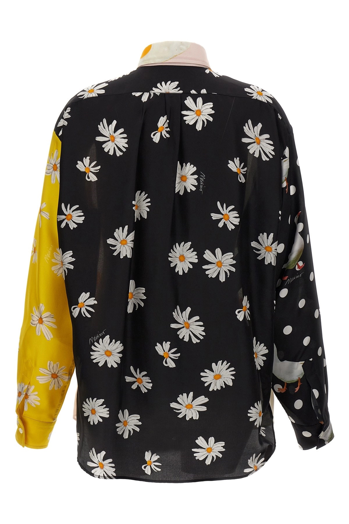 Patchwork print shirt - 3