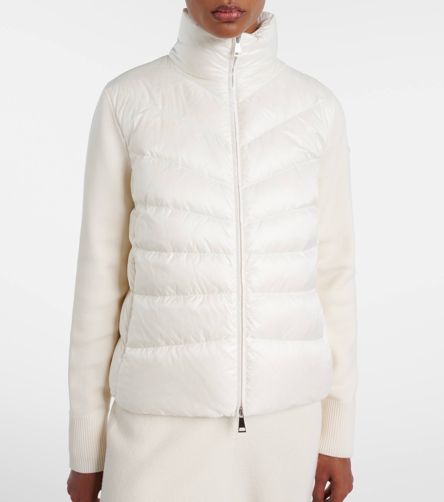 Down-paneled cardigan - 5