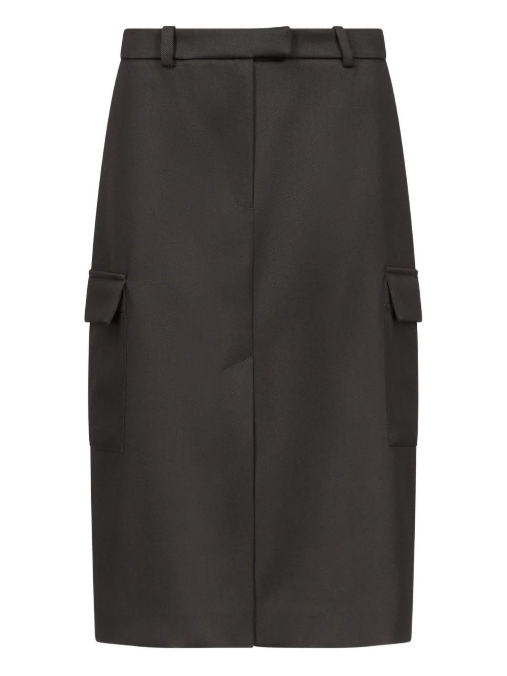 JASPER cargo-pockets pencil midi skirt - 1