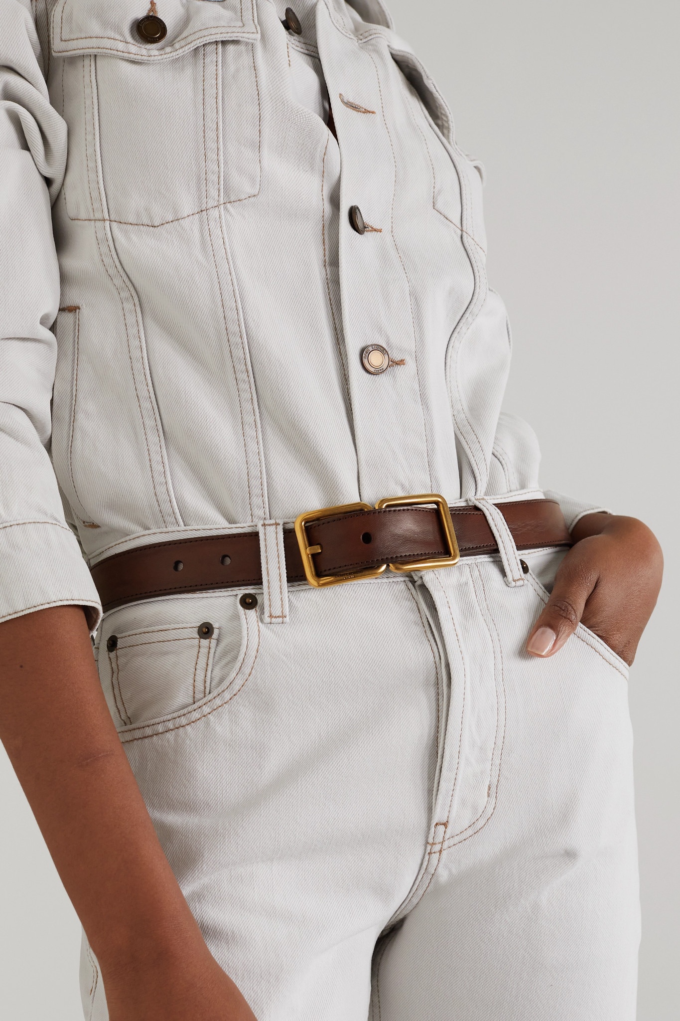 Leather belt - 2