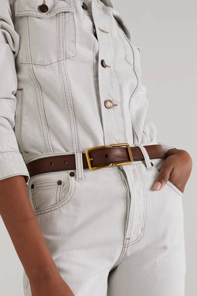 SAINT LAURENT Leather belt outlook