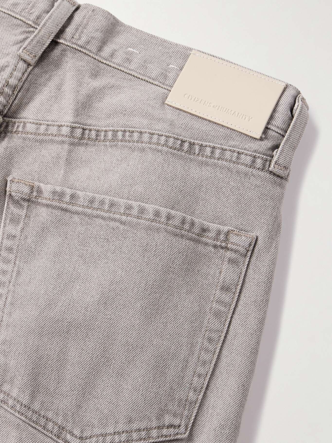 Ayla Baggy high-rise straight-leg jeans Gray - 6