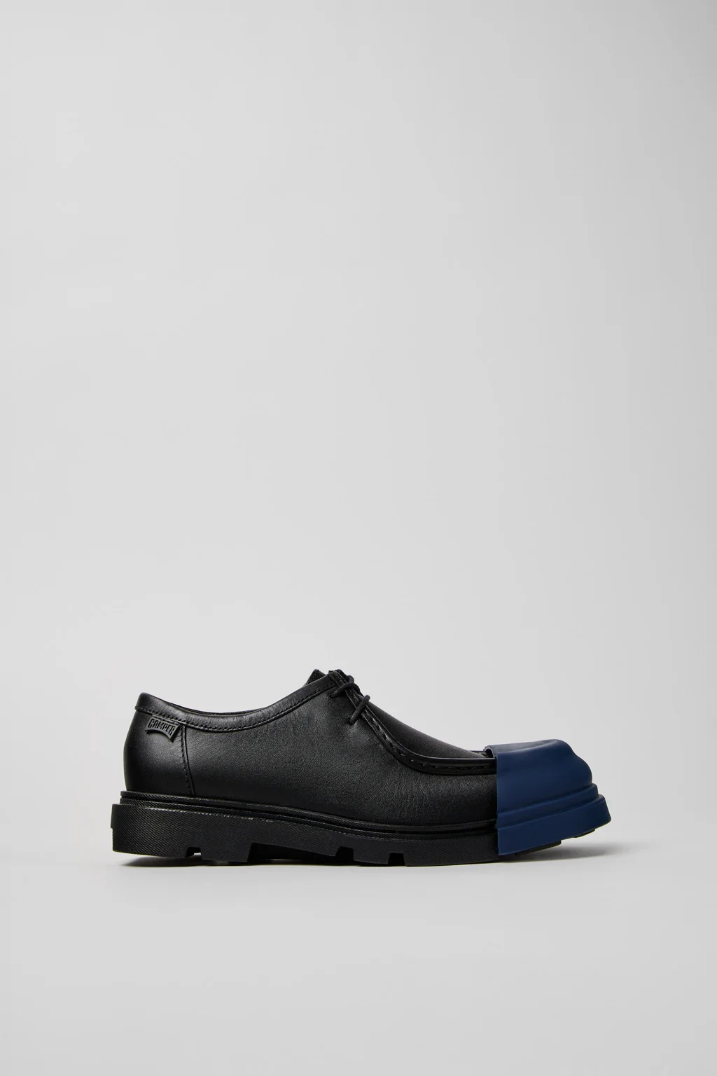Junction Black Leather Shoes for Women. - 1