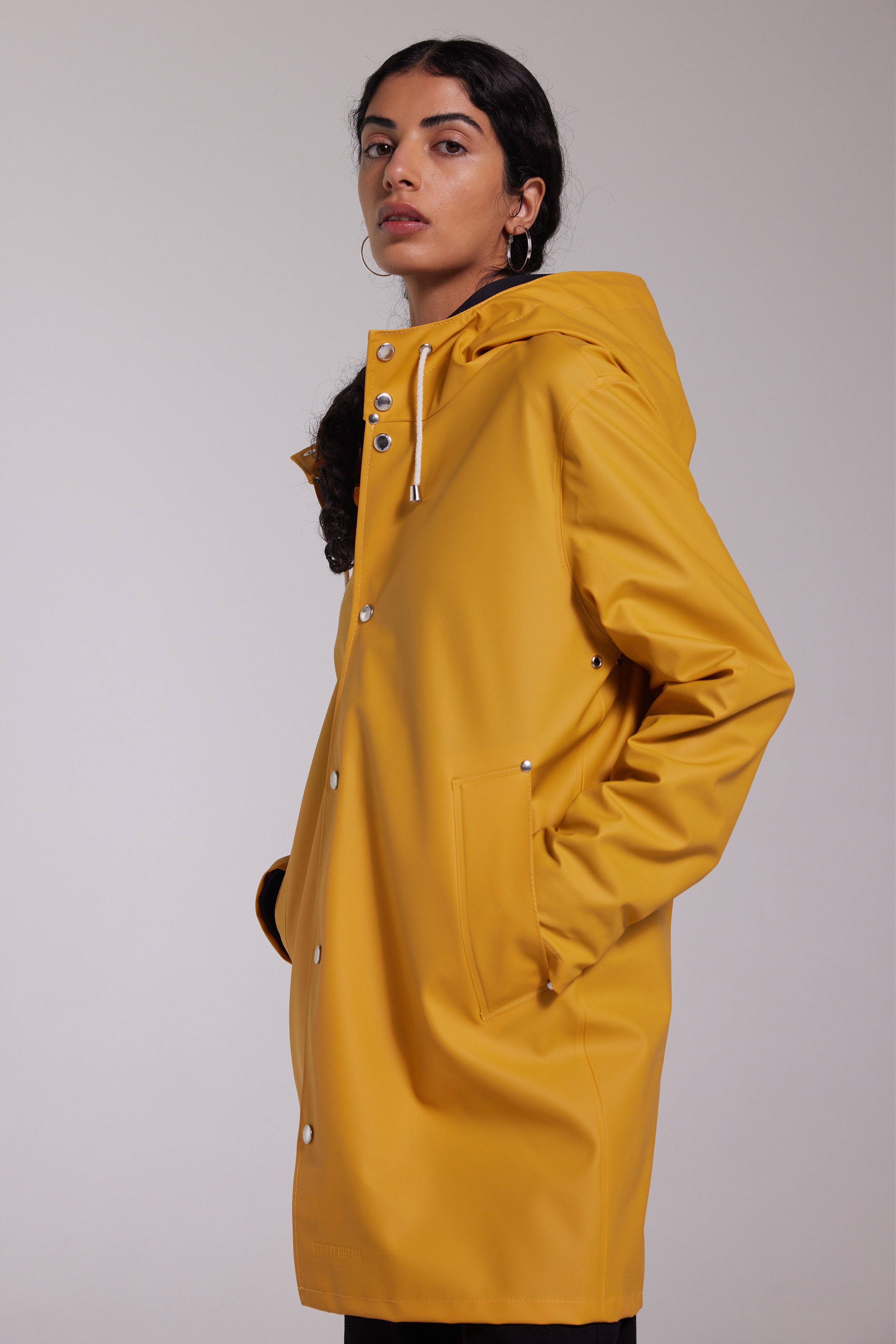 Stockholm Lightweight Raincoat Warm Honey - 4