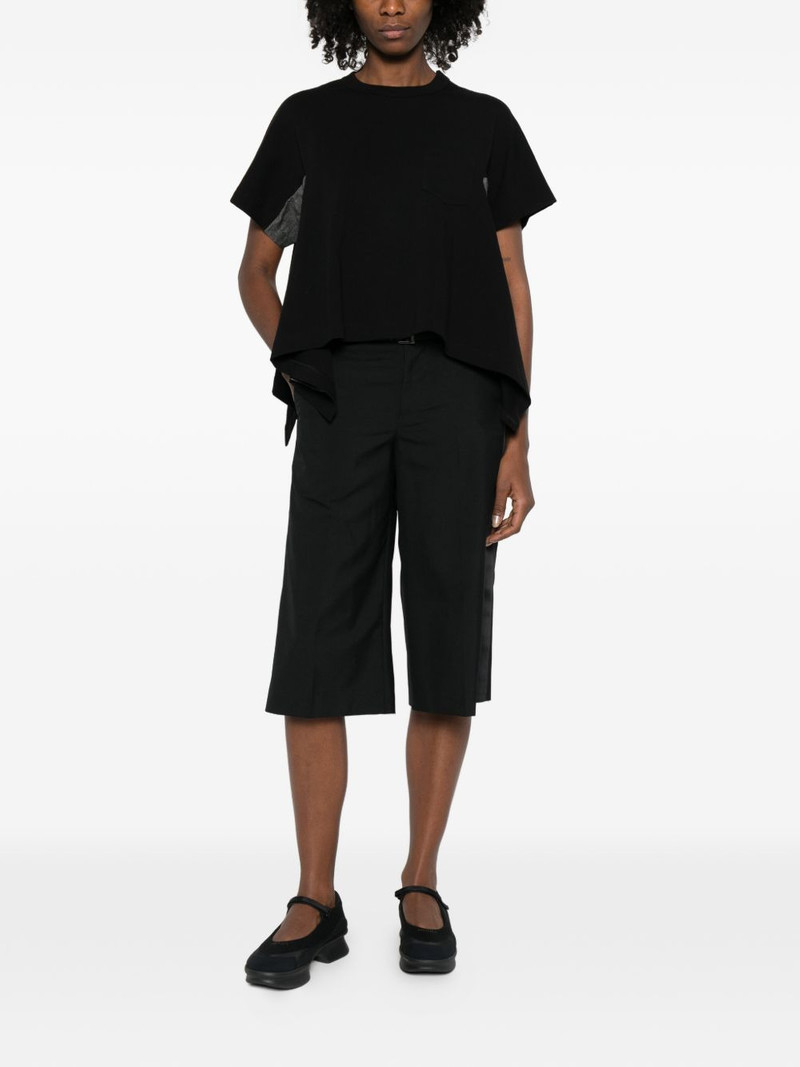 sacai belt-detail shorts outlook