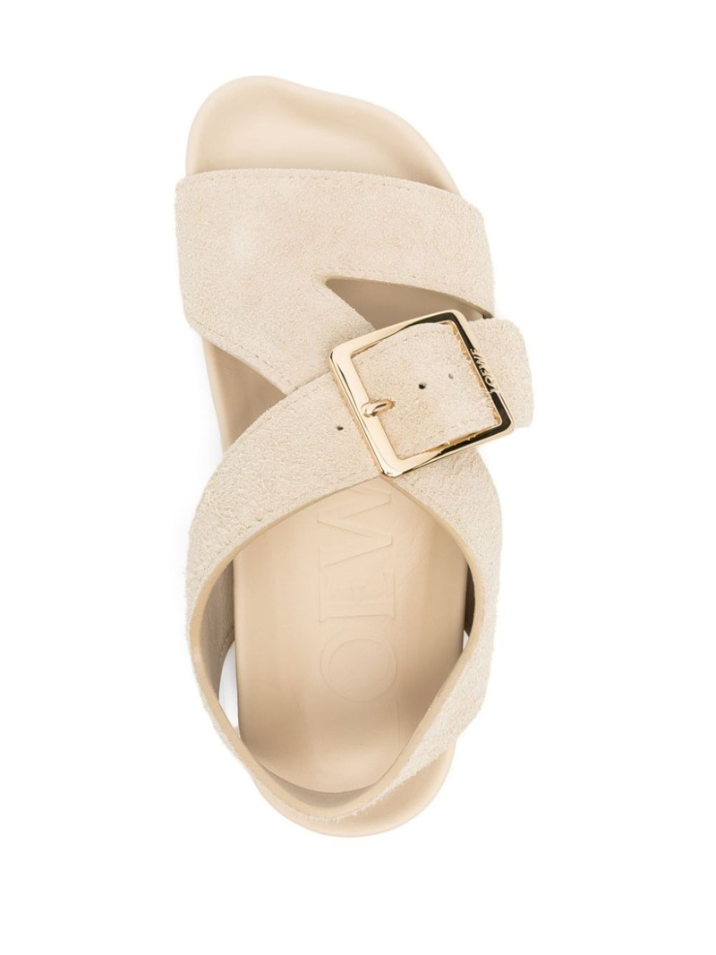 Loewe Ease leather sandals outlook