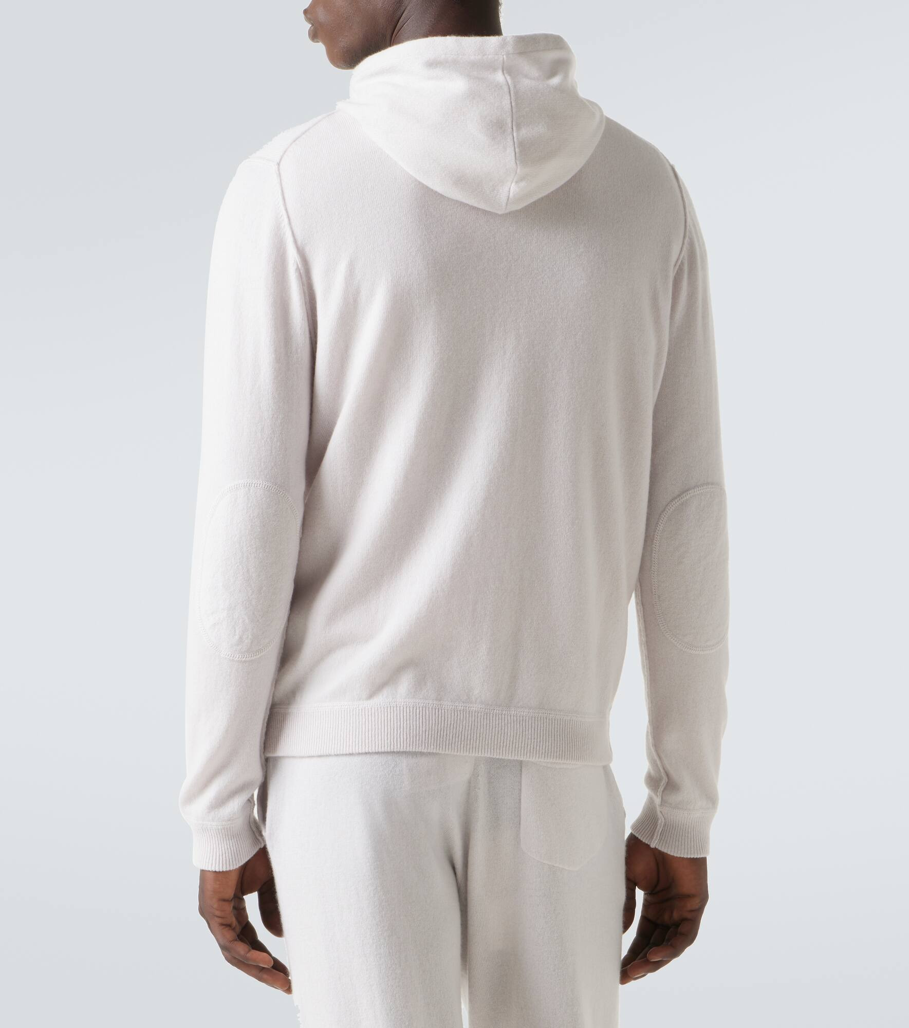 Wool and cashmere hoodie - 4