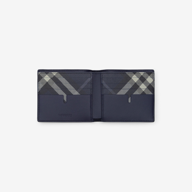 Burberry Pop Check Bifold Wallet outlook