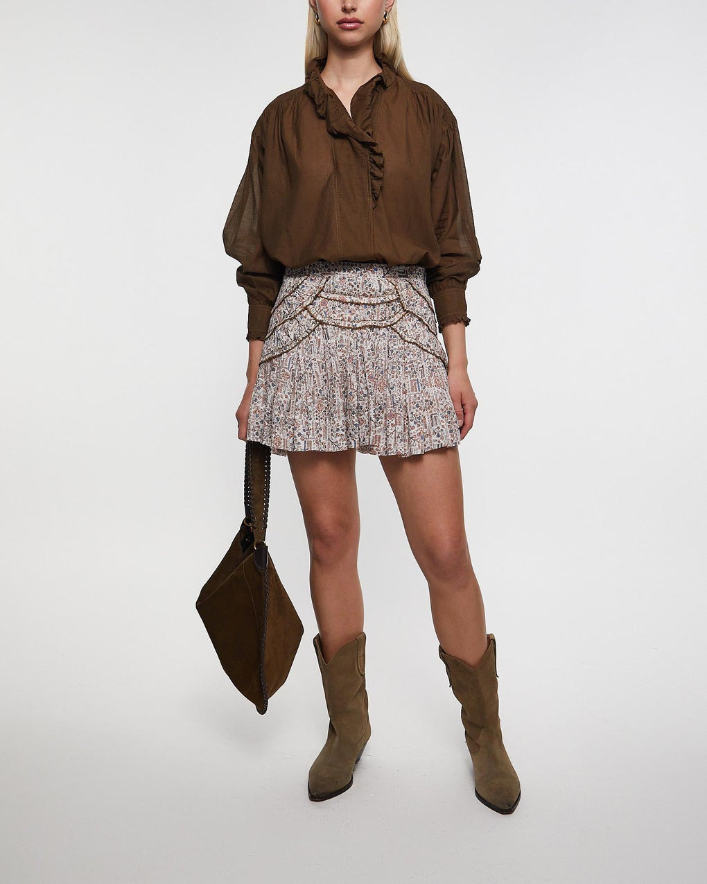 Blouse Pamias Dark green - 3