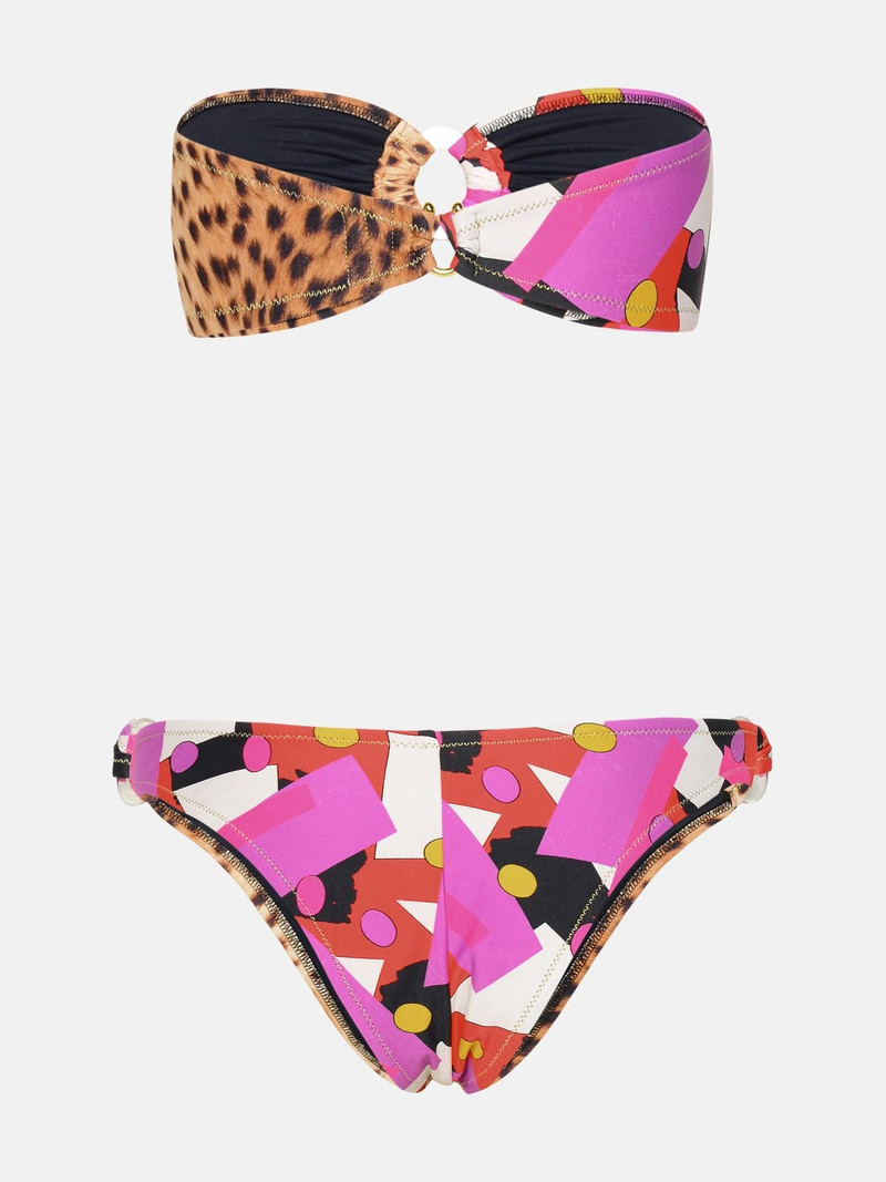 Reina Olga 'BANDCAMP' MULTICOLOR POLYAMIDE BLEND BIKINI outlook