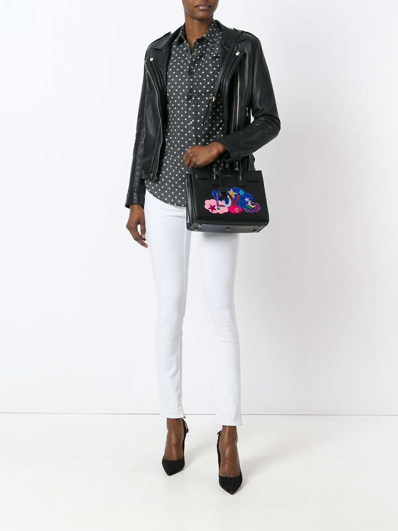 SAINT LAURENT baby Sac de Jour Love tote outlook