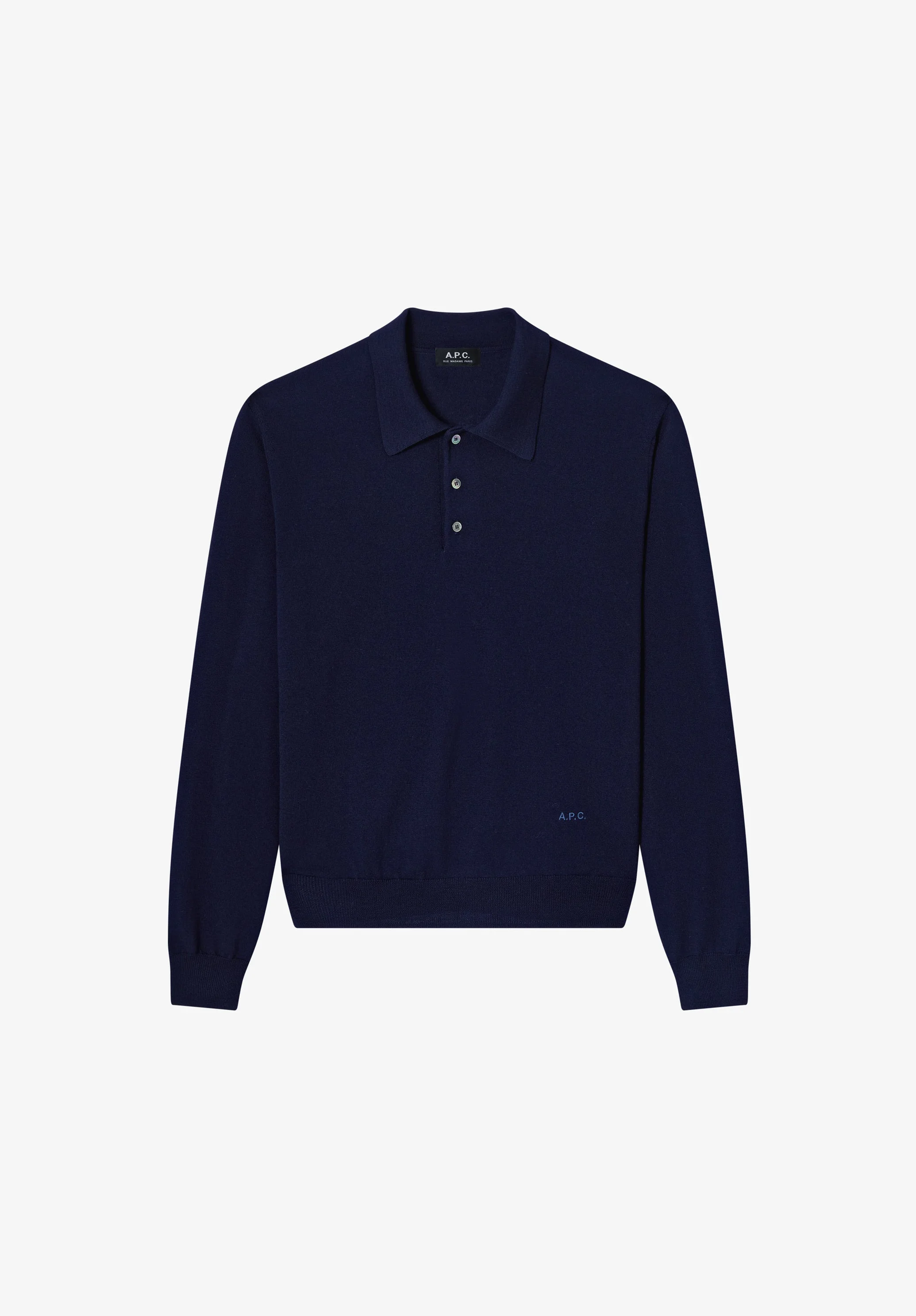 RIOU WOOL POLO - 1