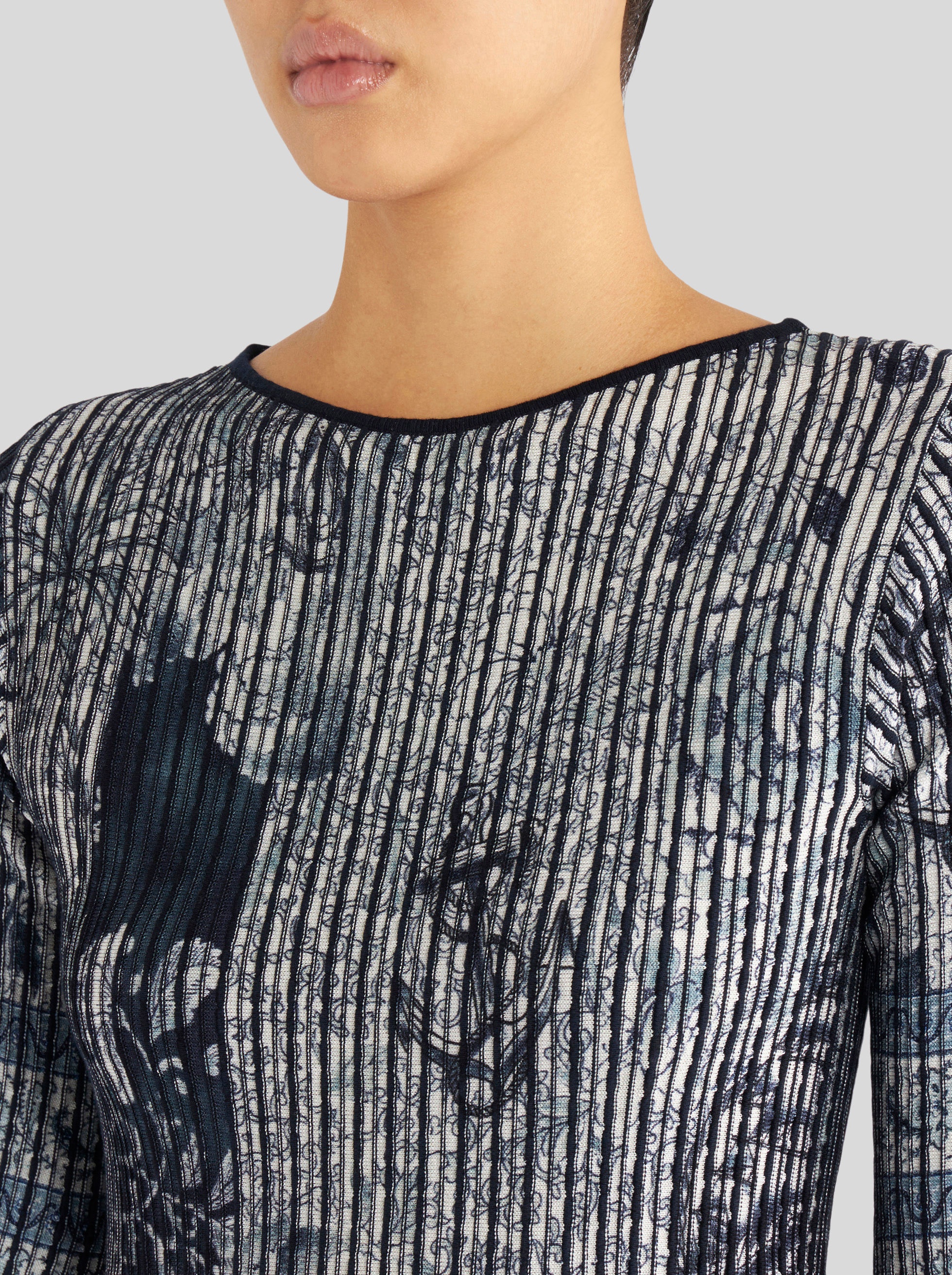 JUMPER WITH OLD SCHOOL TATTOO PRINT - 2