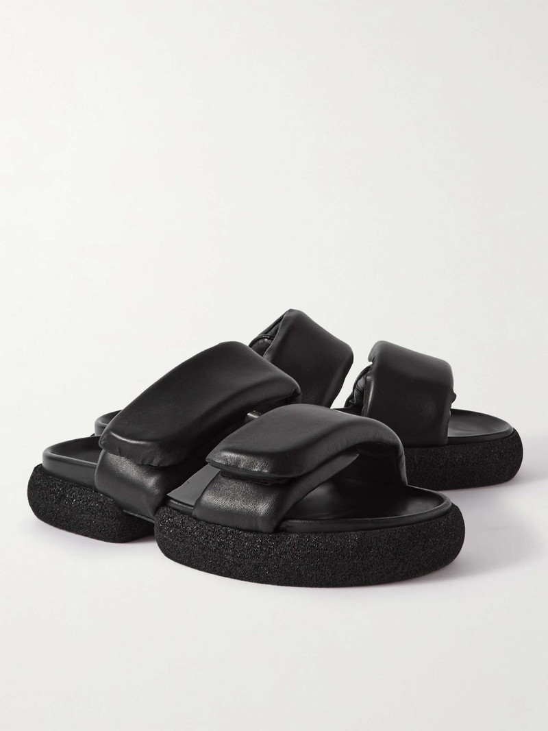 Padded Leather Sandals 4