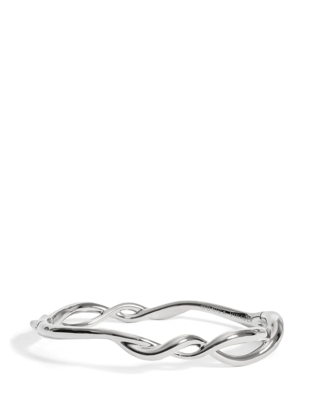 Ochre twisted bangle - 1